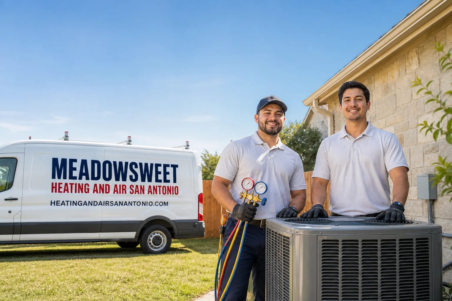 Meadowsweet Heating and Air San Antonio hvac team